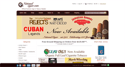 Desktop Screenshot of nationalcigar.com